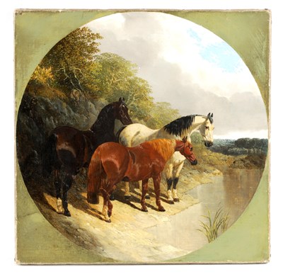 Lot 752 - JOHN FREDERICK HERRING SNR. 1795-1865 TONDO...