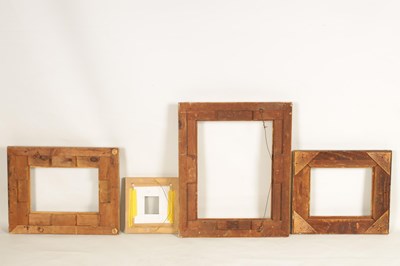 Lot 816 - A SELECTION OF SEVEN GILT SWEPT FRAMES two...