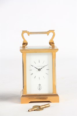 Lot 825 - TWO 20TH CENTURY CLOCKS BY GARRARD, LONDON the...