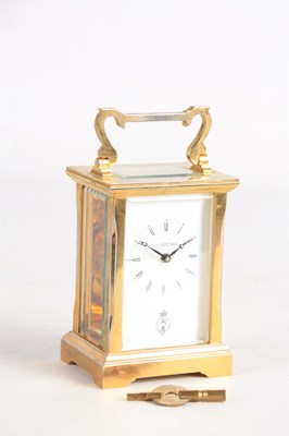 Lot 825 - TWO 20TH CENTURY CLOCKS BY GARRARD, LONDON the...