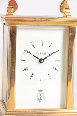 Lot 825 - TWO 20TH CENTURY CLOCKS BY GARRARD, LONDON the...