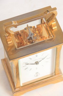Lot 825 - TWO 20TH CENTURY CLOCKS BY GARRARD, LONDON the...