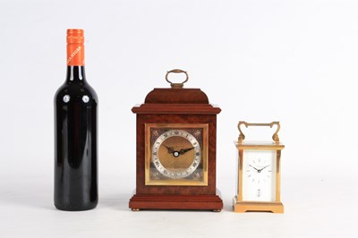 Lot 825 - TWO 20TH CENTURY CLOCKS BY GARRARD, LONDON the...