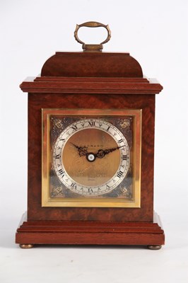 Lot 825 - TWO 20TH CENTURY CLOCKS BY GARRARD, LONDON the...