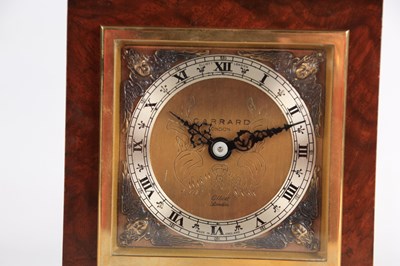 Lot 825 - TWO 20TH CENTURY CLOCKS BY GARRARD, LONDON the...