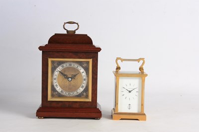Lot 825 - TWO 20TH CENTURY CLOCKS BY GARRARD, LONDON the...