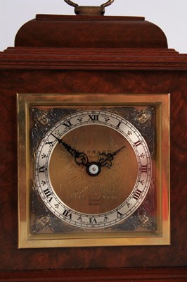 Lot 825 - TWO 20TH CENTURY CLOCKS BY GARRARD, LONDON the...