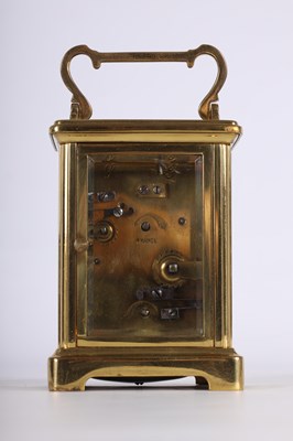 Lot 830 - AN EARLY 20TH CENTURY FRENCH TIMEPIECE ALARM...