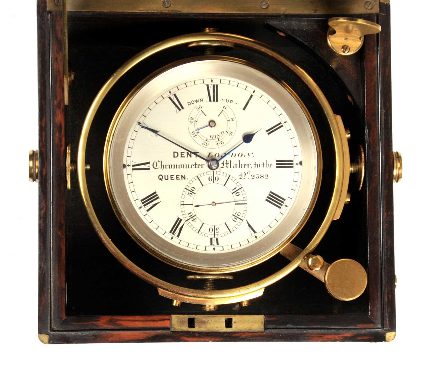 Lot 893 - DENT, LONDON CHRONOMETER MAKER TO THE QUEEN No....