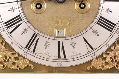 Lot 817 - ESAYE FLEURCAN? LONDON  A LATE 17TH CENTURY 11" LONGCASE CLOCK MOVEMENT