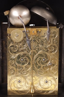 Lot 941 - CHRISTOPHER TUCKER, LONDON  A MID 18TH CENTURY WALNUT QUARTER REPEATING BRACKET CLOCK