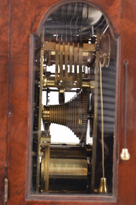 Lot 941 - CHRISTOPHER TUCKER, LONDON  A MID 18TH CENTURY WALNUT QUARTER REPEATING BRACKET CLOCK