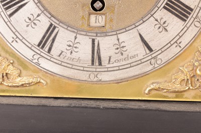 Lot 881 - A LATE 17TH CENTURY BRACKET CLOCK WITH ASSOCIATED MOVEMENT