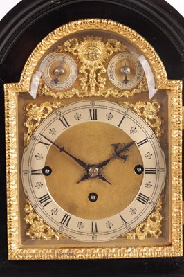 Lot 866 - WINTERHALDER & HOFMEIER. A LATE 19TH CENTURY GERMAN QUARTER CHIMING TRIPLE FUSEE BRACKET CLOCK