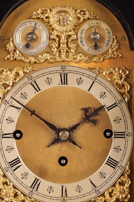 Lot 866 - WINTERHALDER & HOFMEIER. A LATE 19TH CENTURY GERMAN QUARTER CHIMING TRIPLE FUSEE BRACKET CLOCK