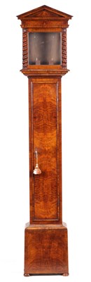 Lot 873 - A GOOD QUALITY 17TH CENTURY STYLE WALNUT LONGCASE CLOCK CASE