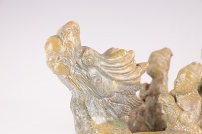Lot 104 - A MING PERIOD CHINESE TERRACOTTA MODEL OF A BOAT