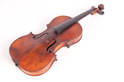 Lot 416 - AN ANTIQUE VIOLIN LABELLED 'ANDREAS GUARNERIUS, 1774'