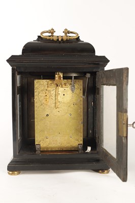 Lot 939 - JOHN AUSTIN, WATFORD A LATE 17TH CENTURY EBONISED BRACKET CLOCK