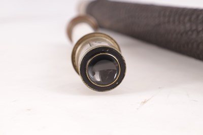 Lot 400 - ROSS, LONDON. A 19TH CENTURY SINGLE DRAW NAVAL TELESCOPE