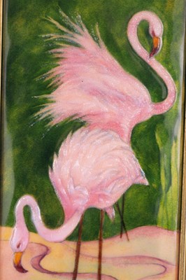 Lot 689 - AN EARLY 20TH CENTURY LIMOGES ENAMEL PLAQUE BY CAMILLE FAUREC