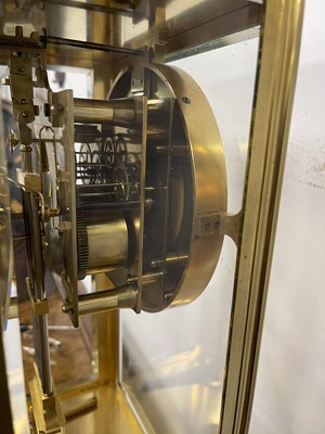 Lot 782 - LE ROY ET FILS, PARIS & LONDON. A RARE AND LARGE 19TH FRENCH TABLE REGULATOR WITH COUP PERDU ESCAPEMENT