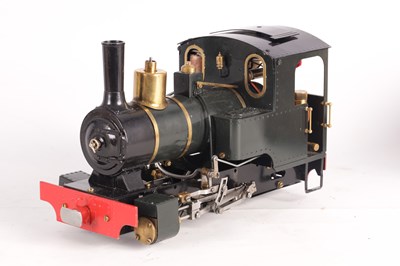 Lot 483 - AN 0 GAUGE LIVE STEAM MODEL 0-4-0 LOCOMOTIVE