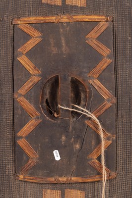 Lot 339 - A 19TH CENTURY AFRICAN  ZANDE SHIELD