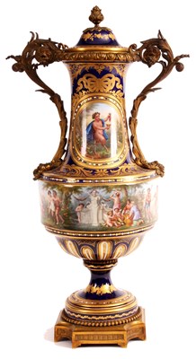 Lot 76 - An impressive 19th Century Sevres style and...