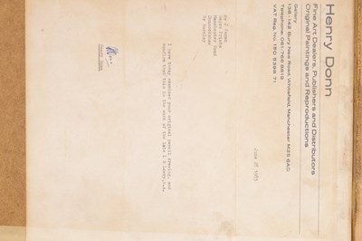 Lot 731 - LAURENCE STEPHEN LOWRY RBA RA (1887-1976) ORIGINAL PENCIL DRAWING ON PAPER