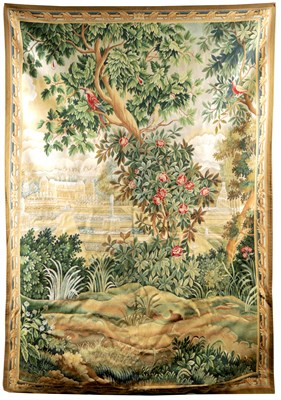 Lot 762 - AN 18TH/19TH CENTURY WALL HANGING TAPESTRY