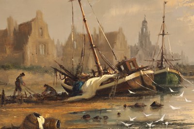 Lot 739 - GUDRUN SIBBONS (B. 1925)  A PAIR OF OILS ON CANVAS
