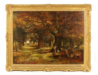 Lot 722 - WILLIAM SHAYER (1787 - 1879)  A LARGE OIL ON CANVAS