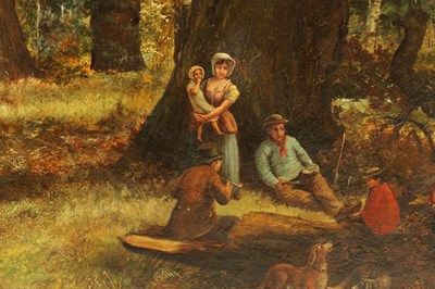 Lot 722 - WILLIAM SHAYER (1787 - 1879)  A LARGE OIL ON CANVAS