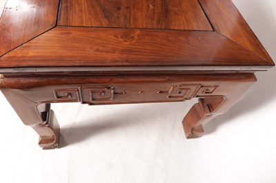 Lot 72 - AN EARLY 20TH CENTURY CHINESE HARDWOOD OCCASIONAL TABLE