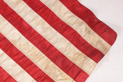 Lot 507 - TWO LATE 19TH CENTURY FLAGS