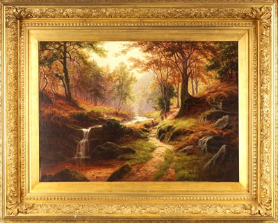 Lot 721 - WILLIAM MELLOR (1851 - 1931) OIL ON CANVAS