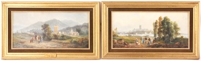 Lot 439 - ALEXANDER SCHOTH 1794 - 1864
 PAIR OF OILS ON...