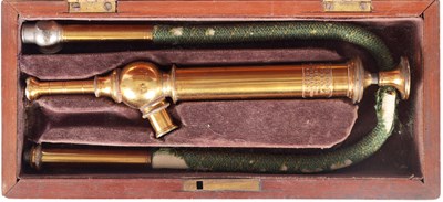 Lot 31 - A 19TH CENTURY CASED PUMP BY WEEDON