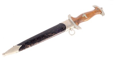 Lot 346 - A 1933 GERMAN SA DAGGER BY ANTON WINGEN JUNIOR, SOLINGEN