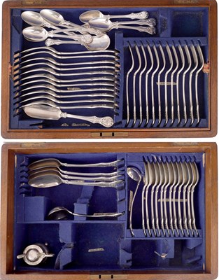 Lot 287 - AN EARLY 20TH CENTURY CANTEEN OF CUTLERY