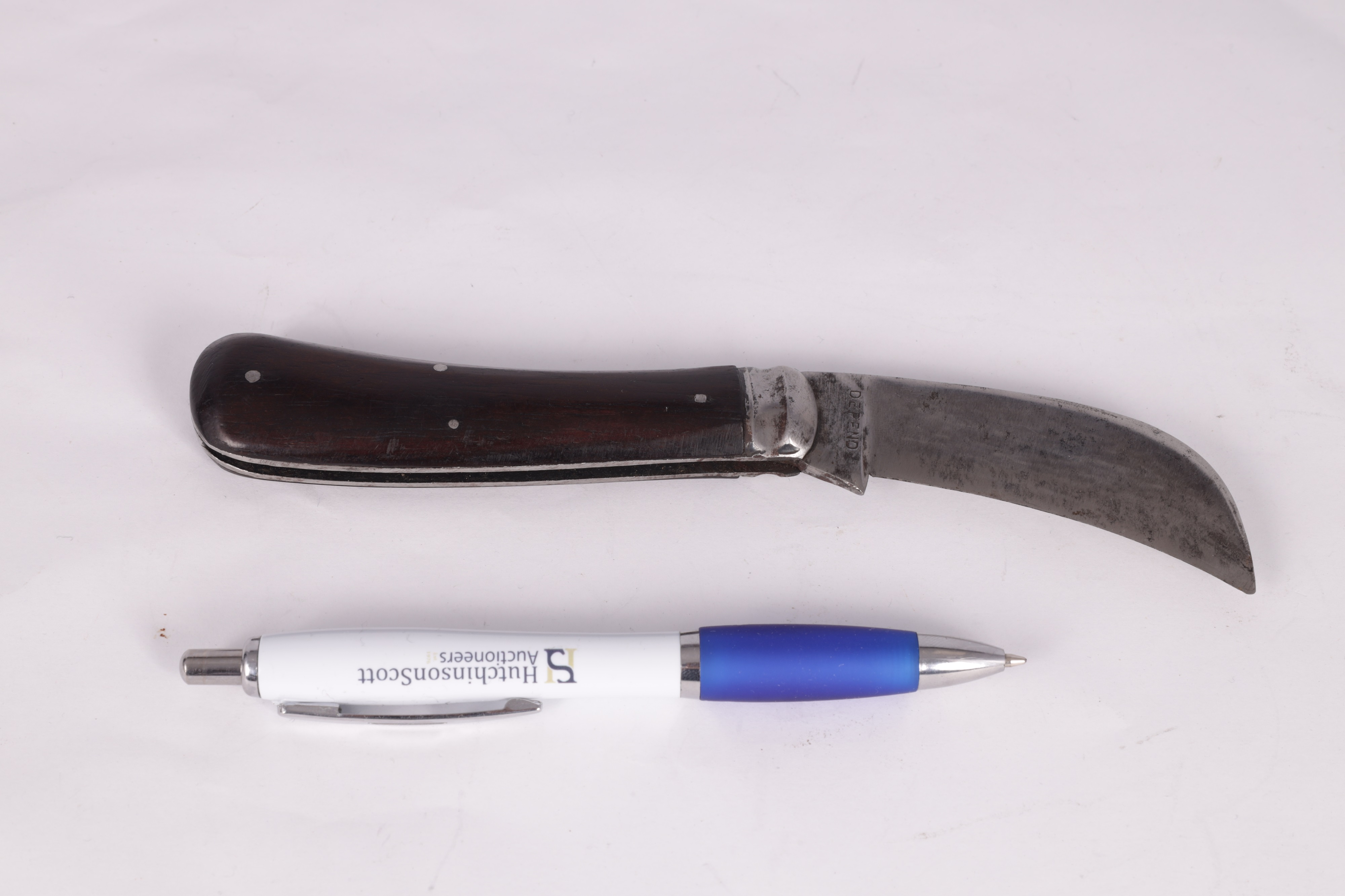 Lot 344 A W. SAYNOR OF SHEFFIELD PRUNING KNIFE