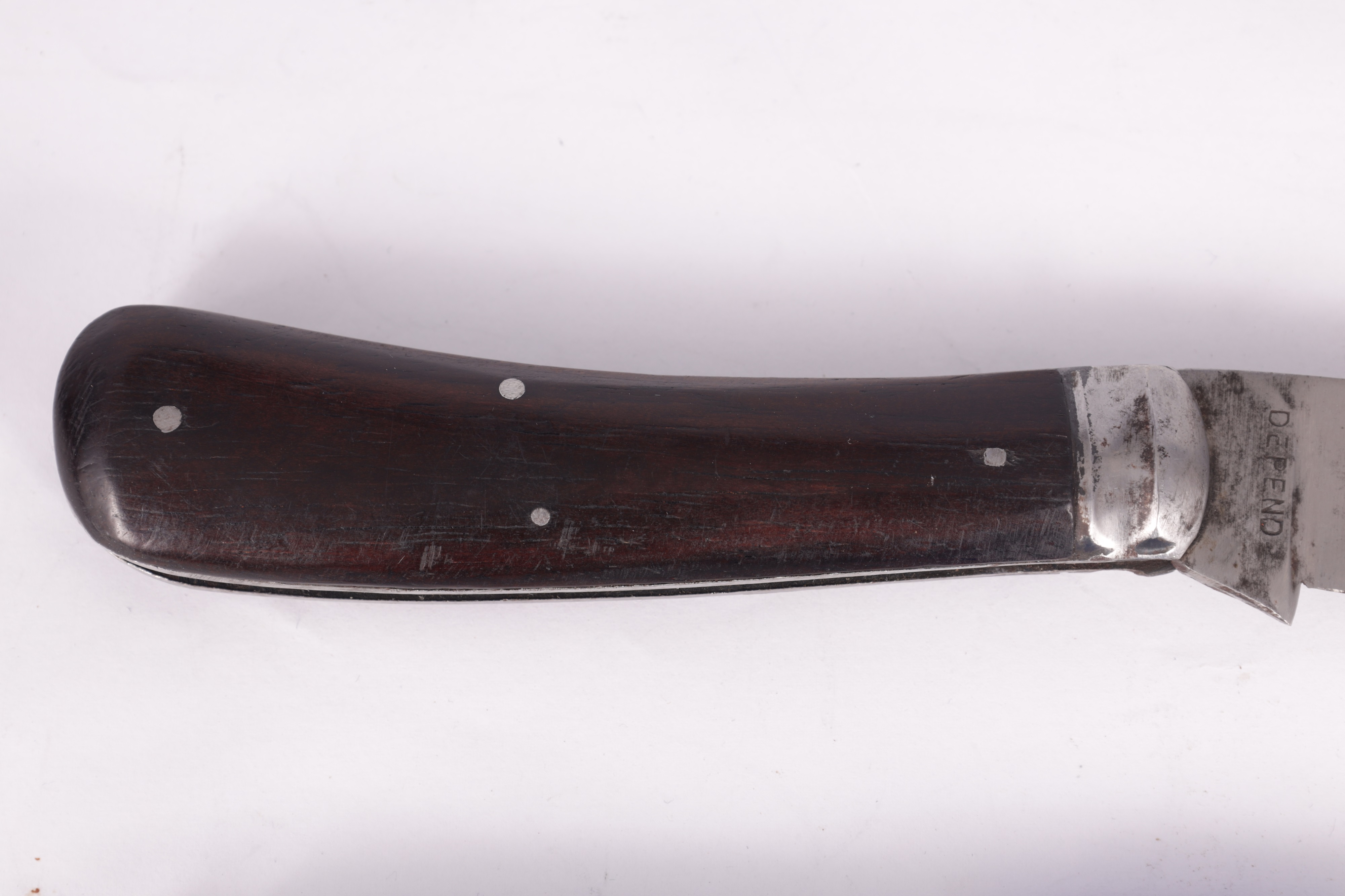 Lot 344 A W. SAYNOR OF SHEFFIELD PRUNING KNIFE