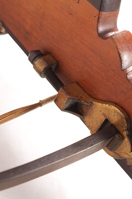 Lot 353 - A LARGE 19TH CENTURY BELGIAN TARGET CROSSBOW