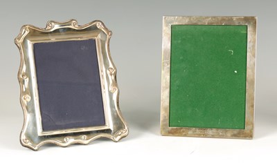 Lot 292 - TWO SILVER PICTURE FRAMES