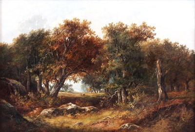 Lot 454 - JOSEPH THORS 1835-1884 OIL ON CANVAS French...