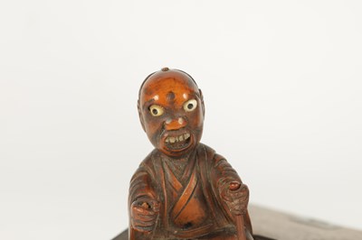 Lot 192 - AN UNUSUAL LATE 19TH CENTURY CHINESE 'JACK IN THE BOX' TOY