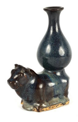 Lot 161 - A 19TH CENTURY CHINESE EARTHERN WARE VASE