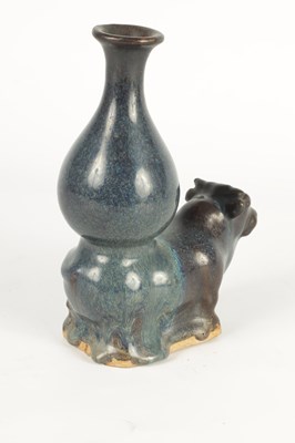 Lot 161 - A 19TH CENTURY CHINESE EARTHERN WARE VASE