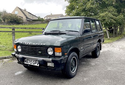 Lot 699 - A CLASSIC 1995 LAND ROVER RANGE ROVER VOGUE 4 LITRE AUTOMATIC